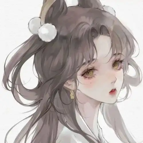 何来人间一惊鸿只是世间一俗人仙气古风女生头像
