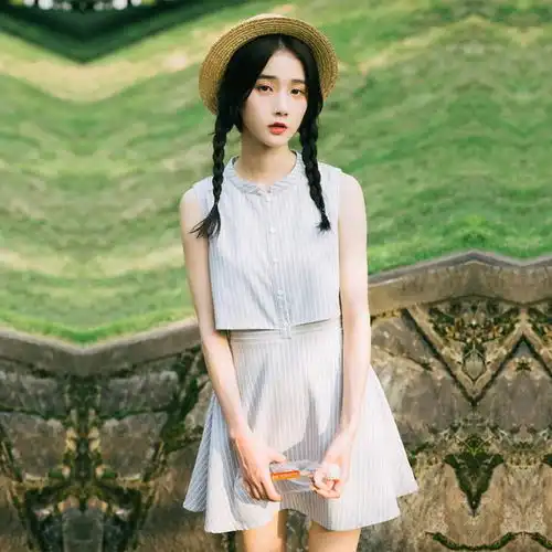 小清新连衣裙,尽显甜美文艺范儿
