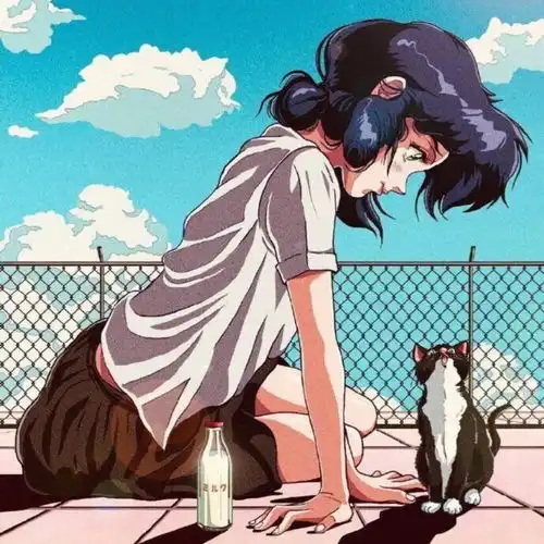 头像复古动漫女头像系列

